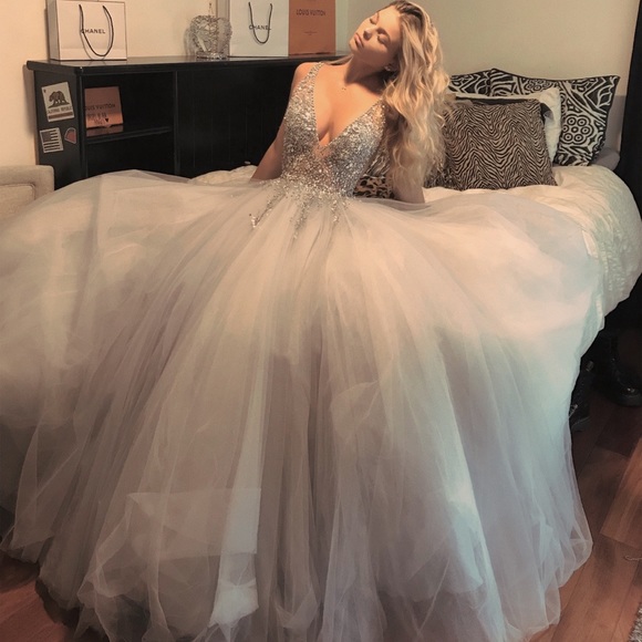 Robe De Bal Jovani Taille 8 - Neuve Avec étiquettes, Style Prom